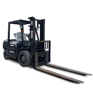 Runtx, gran oferta, Mini carretilla elevadora <span class=keywords><strong>CPCD30</strong></span>, carretilla elevadora diésel, horquilla de 3 toneladas, tamaño pequeño, tracción en las 4 ruedas, mástil de visión amplia con CE - Product Image 1