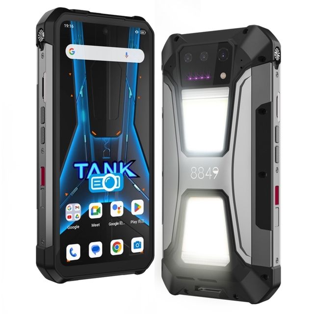 Original Unihertz 8849 Tank 2 Pro Night Vision Projector Rugged Phone 12GB+512GB 6.79 Inch Android 14 4G Network