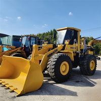Chargeuse sur pneus d'occasion Komatsu WA470-8M0 de 7 tonnes, haute capacité de charge, avec climatisation, pour le stockage - Modèle japonais