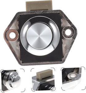 Cerradura de botón sin llave para armarios, pestillo de puerta para entrada de agua de RV, yates, armarios, apto para uso con mano izquierda/derecha, reemplazo para piezas rotas - Product Image 2