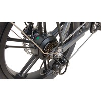 Vélo électrique pliable tout-terrain à pneus larges 48V avec batterie au lithium 18Ah, 7 vitesses, cadre en aluminium du Vietnam et moteur arrière sans balais