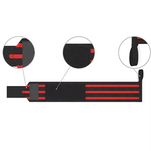 Support de poignet pour haltérophilie avec boucle de pouce robuste – Meilleur bandage pour la compétition de powerlifting, l'entraînement de force et la musculation - Product Image 5