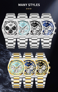 Nuevo Reloj de Moda LIGE LG89200 para Hombre, Multifuncional, con Tres Agujas Pequeñas, Calendario, Luz Nocturna, Cuarzo, Resistente al Agua 2026 - Product Image 6