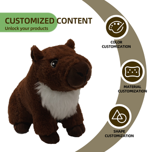 Collezione di Giocattoli per Animali Domestici: Giocattoli Interattivi Sonori da Masticare per Cani, Simpatici Giocattoli in Peluche a Forma di Animale, Giocattoli in Peluche di Cotone per la Dentizione, OEM ODM - Product Image 3