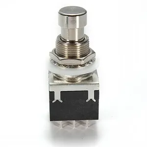 Durable Noir <span class=keywords><strong>Auto</strong></span> 3PDT 9Pin IP65 Électronique Stompbox Guitare Électrique Effets Pédale Pédales True Bypass 1no1nc - Product Image 1