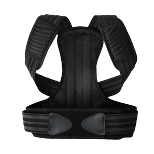 Ceinture de soutien dorsal ajustable et respirante pour une protection professionnelle et une correction de la posture, avec fermeture auto-agrippante pour l'entraînement - Product Image 1