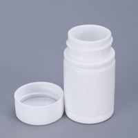 20ml en plastique vide pilule capsule bouteille médecine et vitamine supplément conteneur avec estampage à chaud et bouchon à vis d'étanchéité