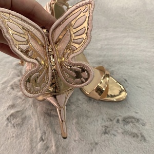2024 New Fashion Ladies Peep Toe Stiletto Wedding Shoes High Heels for Women - Product Image 5