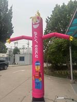 Danseur Aérien à Une Seule Jambe 3M Oxford Ballon Gonflable Tube Souffleur Imperméable Durable Style Européen Publicité Extérieure