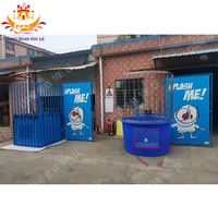 Machine de jeu d'eau commerciale économique pour fêtes, jeu d'arcade, machine à faire tomber les objets, bac de plongeon en plastique, pour adultes, pour fêtes foraines et parcs d'attractions, certifiée CE