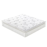 Matelas à Ressorts Ensachés en Mousse Eurotop Super King Size pour Chambre, École ou Hôpital – Vente Directe Fabricant
