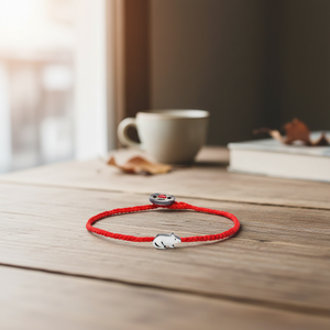 Animal Shape Rope <b>Red</b> Knitting Minimal Stylish Plain Charm <b>Bracelet</b> Wholesale 925 Sterling Silver Fine Jewelry - Product Image 3