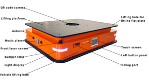 Robot Móvil Automatizado MDBOT <span class=keywords><strong>AGV</strong></span> con Capacidad de Carga de 1.5 Toneladas, <span class=keywords><strong>8</strong></span> Horas de Autonomía, Comunicación Inalámbrica, Equipo de Manejo de Materiales AMR para Almacén - Product Image 5