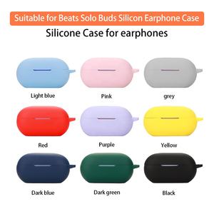 Housse pour écouteurs pour Beats Solo Buds, coque en silicone pour casque avec porte-clés TWS Wireless Erabuds Cases pour AirPords Covers - Product Image 2