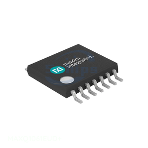 Manufacturer Channel Specialized ICs 14 TSSOP MAXQ1061EUD+ Buy Online Electronic Components - Product Image 1