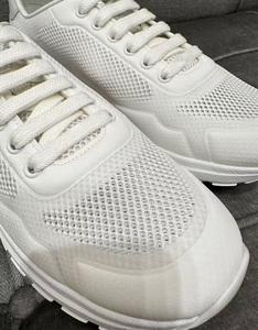 2026 Nuove <span class=keywords><strong>Scarpe</strong></span> da Corsa <span class=keywords><strong>Sportive</strong></span> Bianche da Uomo <span class=keywords><strong>di</strong></span> Marca Designer con Lacci, in Vera Pelle e Fodera in Mesh, Tendenza Moda Lusso Leggero - Product Image 2