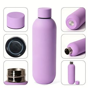 Gobelet isotherme à double paroi moderne de 500 ml avec logo personnalisé, en acier inoxydable 304, pour le sport, les voyages, les cadeaux promotionnels - Product Image 4