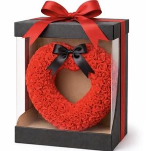 Flor de PE con forma de perro, regalo de Tanabata para amigas, flor de PE con animal abrazable, regalo decorativo, rosa - Product Image 6