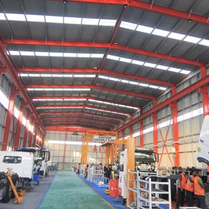 Structure en fer galvanisé, structure en acier préfabriquée, grand entrepôt en métal portable - Product Image 2