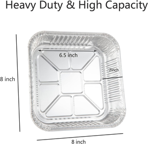 Disposable 700ml Aluminium Foil <b>Containers</b> with PET <b>Plastic</b> Lid Food Catering Tin Foil Tray - Product Image 2