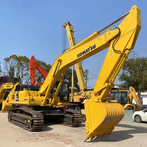 Machinerie lourde d'occasion, excavatrice hydraulique Komatsu PC450, roulement PLC, capacité de la benne de 2,1 m, puissance de 257 kW, moteur de 45 tonnes - Product Image 1