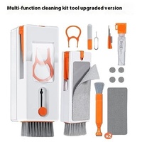 Kit de nettoyage électronique 11 en 1 avec brosses de nettoyage de forme longue boîte et stylos gratuits-pour le nettoyage d'ordinateur et d'outils