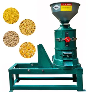 backbone rice milling machine Diesel driven corn sorghum quinoa dehulling machine Soybean and mung bean peeling machine