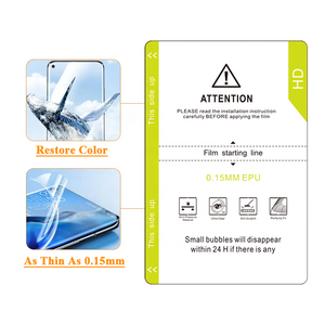 Film Hydrogel EPU Anti-Rayures Auto-Réparateur 4 Couches 120*180mm Couverture Complète Étanche pour Téléphone Portable et GPS - Vente en Gros Usine - Product Image 3