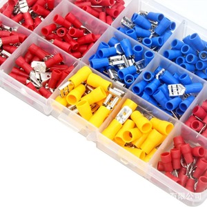 Terminales de crimpado preaislados FDDMDD, empalmes de material PC, kit de terminales personalizados para reparación de cableado eléctrico - Product Image 1