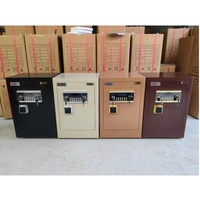 Caja Fuerte de Acero Laminado en Frío Personalizada con Huella Dactilar para Oficina, Hogar, Villa, Tienda, Gabinete de Seguridad Inteligente con Contraseña Electrónica Antirrobo