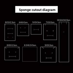 Caja de regalo de cartón kraft negro del fabricante, caja de embalaje con tapa tipo cielo y tierra, caja de regalo vacía. - Product Image 3
