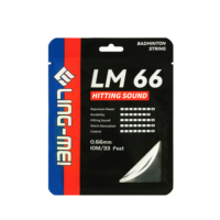 Cordage de badminton professionnel en nylon de haute qualité, durable, 10 m, LINGMEI 66, pour raquettes et filets de badminton