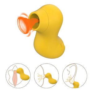 Masturbateur oral, jouets sexuels féminins, stimulateur du clitoris, suceur vibrant en forme de <span class=keywords><strong>canard</strong></span>, succion des mamelons vaginaux, vibrateur clitoridien pour femmes - Product Image 2