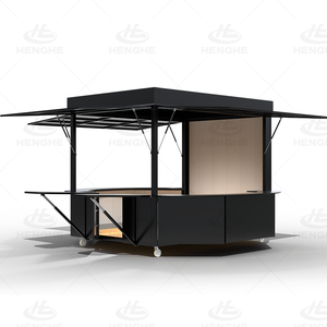 Remolque <span class=keywords><strong>de</strong></span> Cocina Estilo Rústico para Exteriores con Acabado <span class=keywords><strong>de</strong></span> Madera, Estufa <span class=keywords><strong>de</strong></span> Gas y Bomba <span class=keywords><strong>de</strong></span> Agua para Comida Casera - Product Image 2