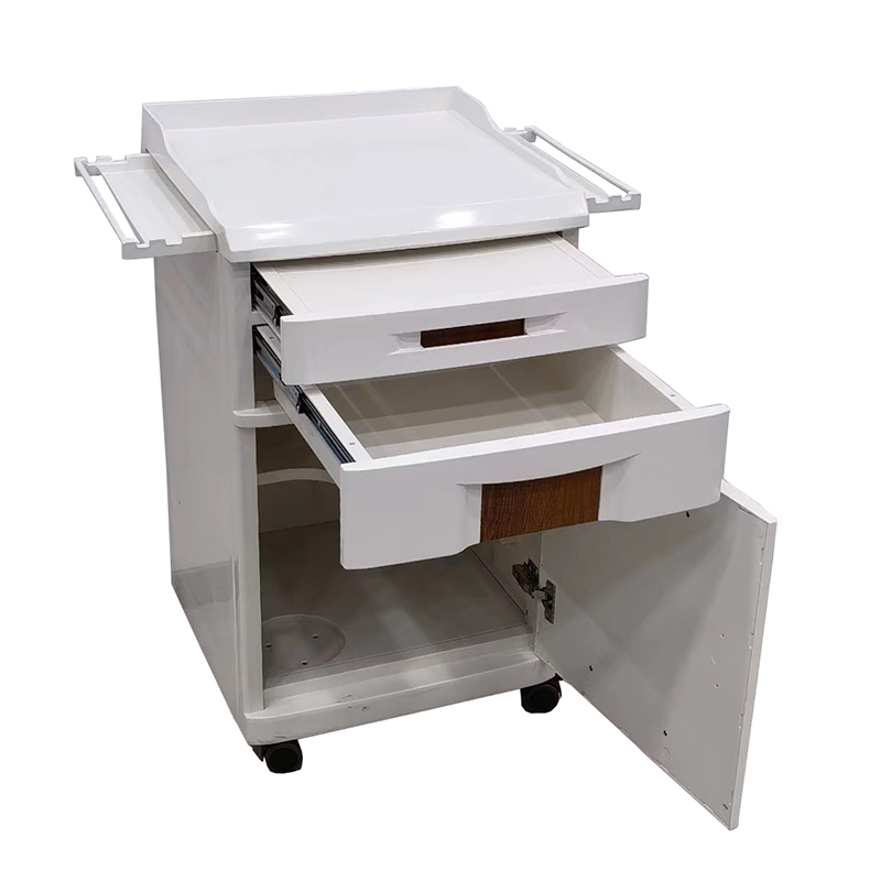 MN-BL006 Hospital Good Sale Bedside Tables Hospital Abs Locker