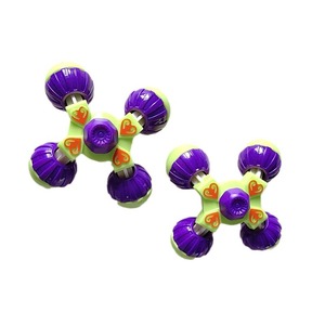 4-Ball Rotary Massage Silky Radis Unisex Plastic TPE/TPR 3D New Features Educational Toy for Family Decompression - Product Image 1