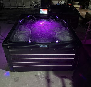 Bain à remous extérieur en acrylique américain pour 5 personnes avec Wifi et TV, <span class=keywords><strong>Spa</strong></span> <span class=keywords><strong>Luxetique</strong></span>, ensemble de baignoire autoportante - Product Image 6