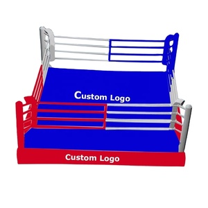 Anillo de boxeo profesional con logo personalizado, 6x6m, 7x7m, 8x8m, lucha libre, en venta - Product Image 4