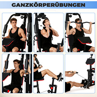 Équipement de fitness multifonctionnel pour la maison, en métal, pour exercices de fitness complets, entraînement des muscles du tronc, capacité maximale de 150 kg