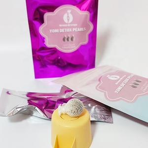 Venta caliente Goddess Womb Yoni Detox Pearls Original Herbal Vaginal Clean Point <span class=keywords><strong>Tampon</strong></span> con etiqueta privada - Product Image 4