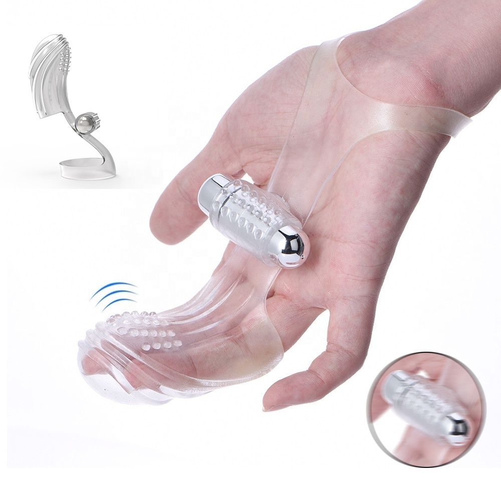 Vibrating Finger Cover Sex Toys for Couples Flirting Vibration G