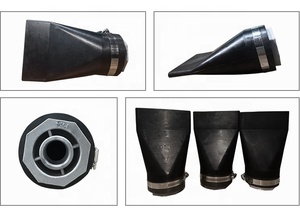 Vanne <span class=keywords><strong>anti</strong></span>-<span class=keywords><strong>retour</strong></span> à bec de canard en caoutchouc EPDM néoprène industriel pour aération unidirectionnelle - Product Image 2