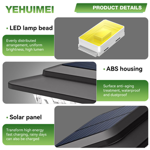 Hot Sales <strong>Solar</strong> <strong>Post</strong> Cap Lights Outdoor Pillar <strong>Lamp</strong> Bright <strong>Solar</strong> Light <strong>Post</strong> Caps White Black <strong>Solar</strong> <strong>Powered</strong> Deck <strong>Post</strong> Lights - Product Image 4