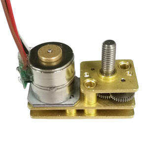 Moteur pas à pas hybride PM inversé 1024 boîte de vitesses 10mm engrenage pas à pas sortie co-directionnelle engrenage à vis sans fin vertical DC 3-24V - Product Image 3