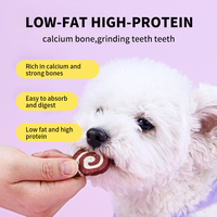 Friandises Naturelles pour Chiens 100g par Sachet, Viande Crue, Foie de Poulet/Canard/Vache, Faciles à Stocker, Aliments Lyophilisés pour Animaux de Compagnie, Friandises pour Chats/Chiens