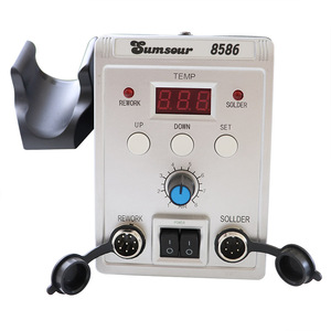 Máy Hàn Làm Lại SMD 8586 760W 2 Trong 1 Máy Hàn Dụng Cụ Sửa Chữa ESD Máy Hàn Khí Nóng Hiển Thị Kỹ Thuật Số 220V / 110V - Product Image 5