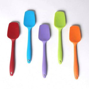 <b>Silicone</b> Spatula 6 Piece Set 480 F Heat Resistance Non-Stick Cooking Tools <b>Baking</b> and Stirring Multi Purpose Kitchenware - Product Image 4