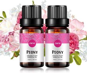 Huile essentielle florale de pivoine 100% pure, biologique, naturelle, huile de rose et de gardénia pour diffuseur, massage, soin de la peau, bougie, savon - Product Image 2