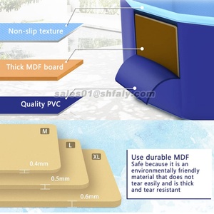 Piscine pliable surélevée pour animaux de compagnie, bain antidérapant pour chiens, chats et enfants - Product Image 5