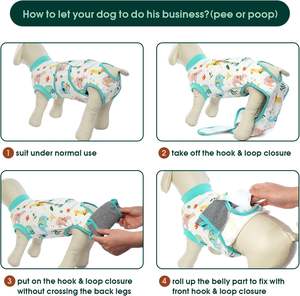 Profession eller Haustier-Erholungs anzug für Hunde Katzen Chirurgie Shirt Bauch wunden Bandagen Haustier kleidung - Product Image 2